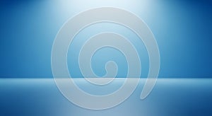 Blue Gradient Background with Spotlight Effect