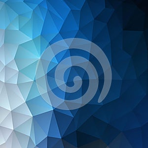 Bright blue triangular background. presentation template. eps 10 - Vektorgrafik