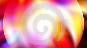 Bright blurred multicolor background. Glowing vector graphics