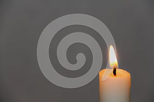 A bright candle in the dark