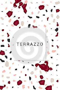 Bright Ceramic Tile Vector White Background