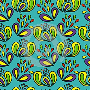Bright, cheerful seamless pattern. Vector illustration/ EPS 8