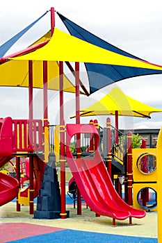 Bright child's playground