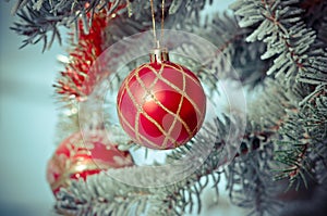 Bright Christmas bauble