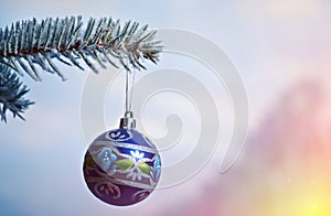 Bright Christmas bauble