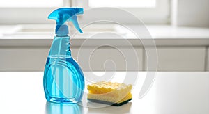 Cleaning Spray and Sponge