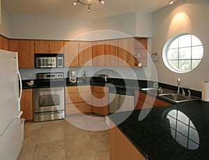 Bright clean spacious kitchen