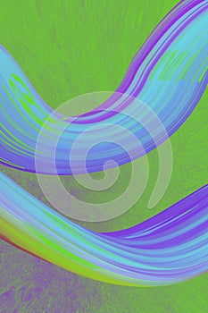 Bright color abstraction. Gradient lines. Smooth transitions