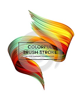 Bright Color Paint Stains for Modern Poster. Tranding design. Vector illustration