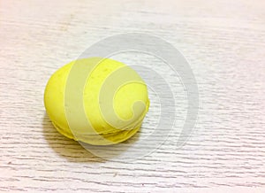 Bright colored macaroons isolated