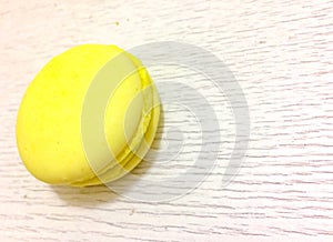 Bright colored macaroons isolated