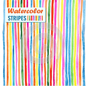 Bright colored vertical stripes