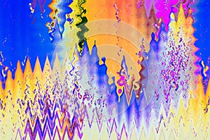 bright colorful background and abstract pattern.