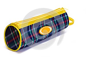 Bright colorful pencil case