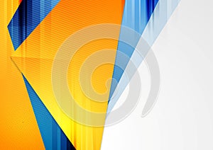 Bright colorful tech vector background