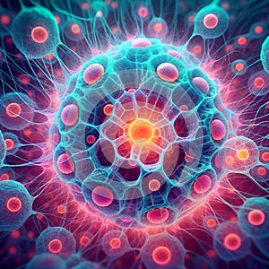 Bright colors of bad bacteria