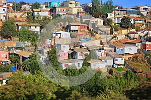 Bright Colors Enhance Slums in Chile Town