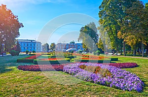 The bright days in Poltava,Ukraine