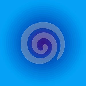 Bright deep dark and light blue purple color spectrum concentric gradient circles background abstract circle texture background