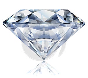 Bright diamond illustration