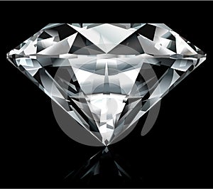 Bright diamond illustration