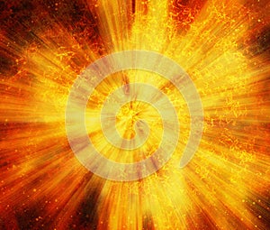 Bright explosion fire speed burst background