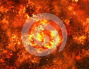 Bright explosion flash backgrounds. fire burst