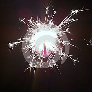 Bright firework