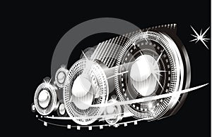 Bright flashes in the black