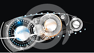 Bright flashes in the black