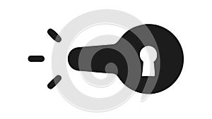 Bright Flashlight, Illumination Tool, Guiding Light, vector design Generative AI