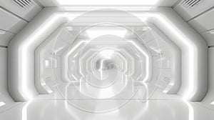 Bright Futuristic Entrance