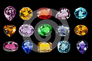 Bright gems collection photo