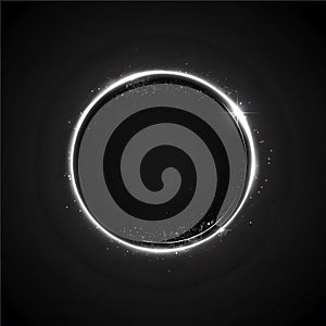 4K ultra-clear dynamic light circle effect photo
