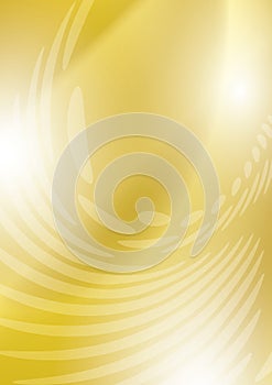 Bright gold background - vector abstraction