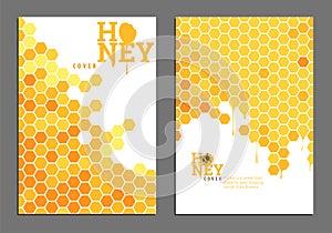 Bright golden honey cover