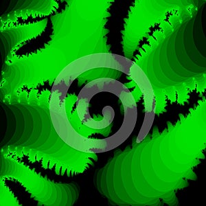 Bright green abstract background for a design