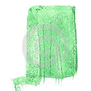 Bright green background. Grunge surface pattern design. Washes texture.