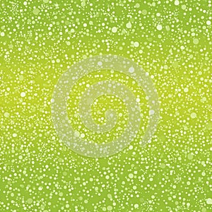 Bright Green Gradient with Bubble Pattern Background for Design Projects.