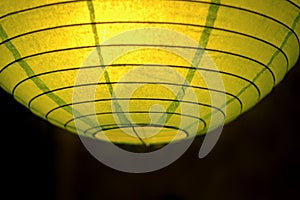 Bright green lantern