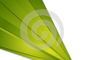 Bright green tech abstract vector background