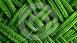 Bright Green Woven Texture Background