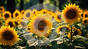 bright green and yellow