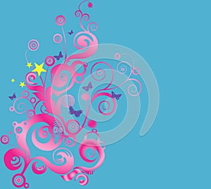 Bright grunge background