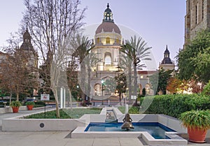 A bright image of Pasadena City Hall.