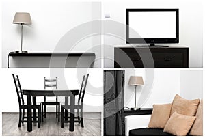 Bright interior - minimalism style