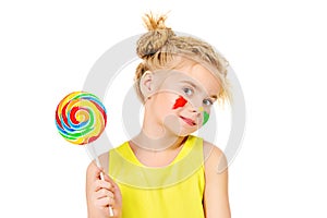 Bright lollipop