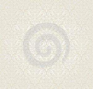 Bright luxury vintage wedding seamless wallpaper background