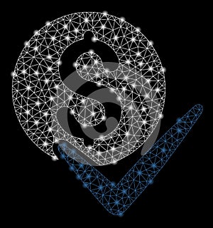 Bright Mesh 2D Accept Payment with Flash Spots