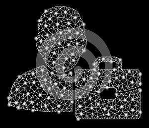 Bright Mesh 2D Accounting with Light Spots